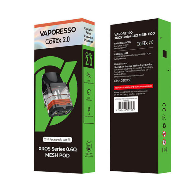 Картридж Vaporesso Xros Series Corex 2.0 Mesh Pod (2ml)