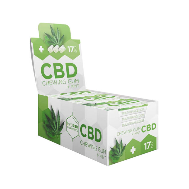 Жувальна гумка М'ята Canna 17 mg