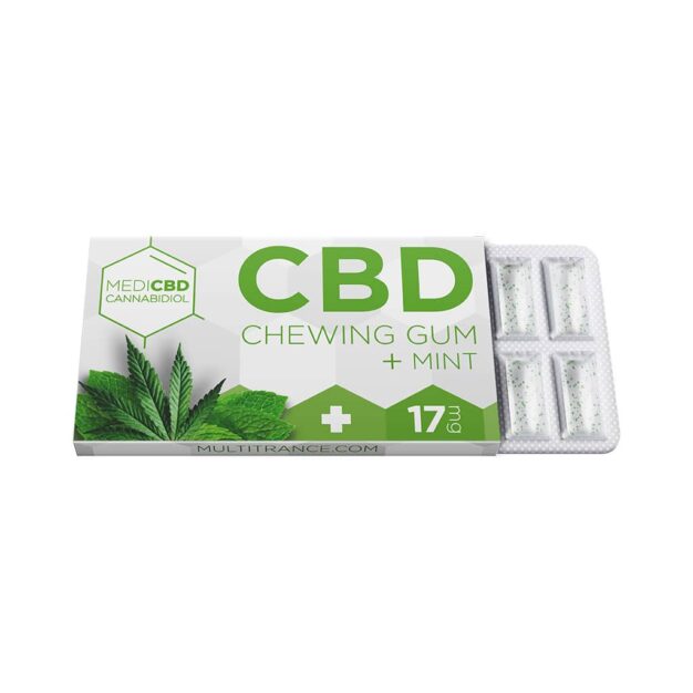 Жувальна гумка М'ята Canna 17 mg