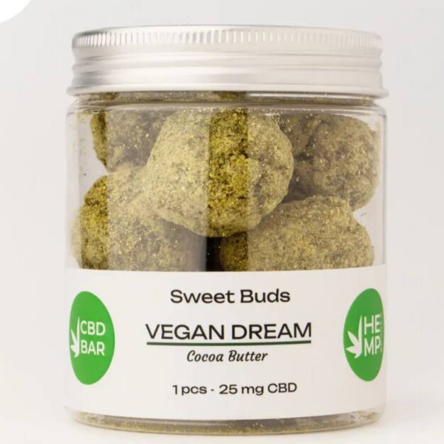 Банка Sweet Buds Vegan Dream 100g 25mg