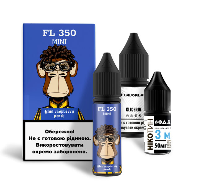 Ароматизатор FL350 mini Blue Raspberry Peach 15 мл
