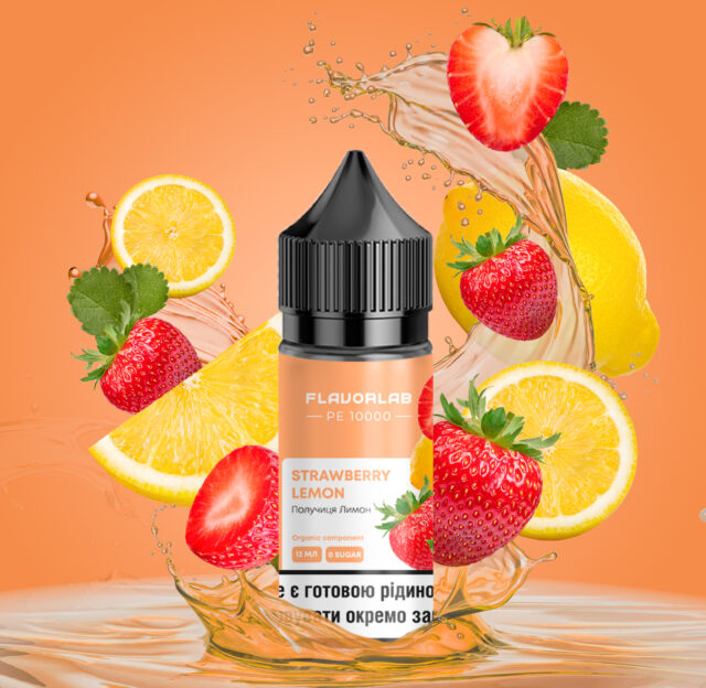 Ароматизатор PЕ 10000 Strawberry Lemon 30 мл