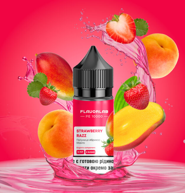 Ароматизатор PЕ 10000 Strawberry Razz 30 мл
