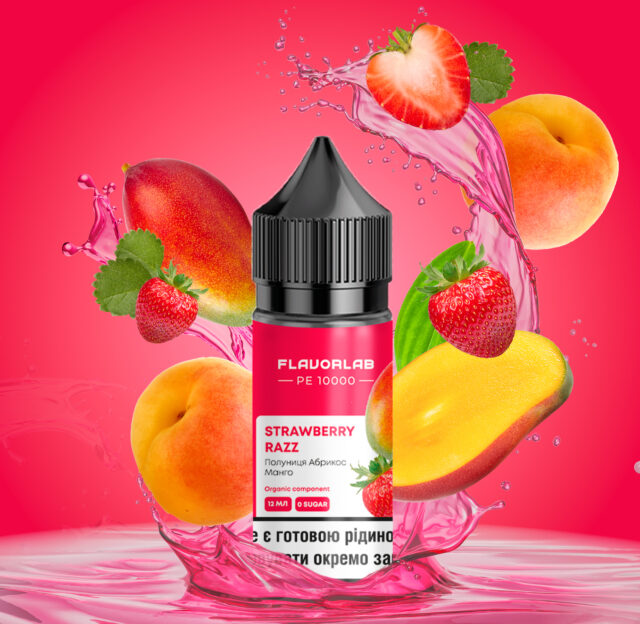 Ароматизатор PЕ 10000 Strawberry Razz 30 мл