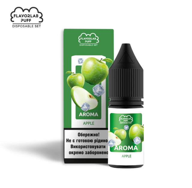 Ароматизатор Flavorlab Disposable Puff Apple 10 мл