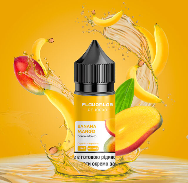 Ароматизатор PЕ 10000 Banana Mango 30 мл