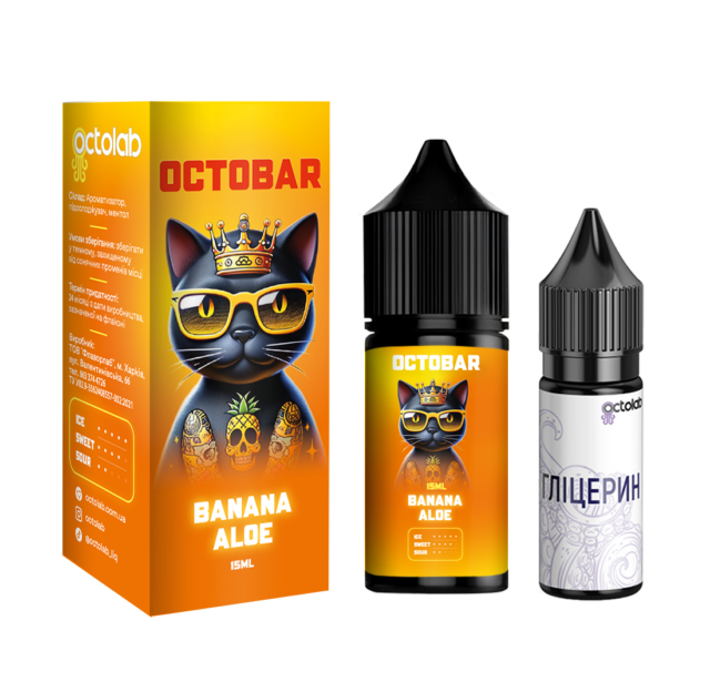 Ароматизатор Octobar NFT Banana Aloe 30 мл