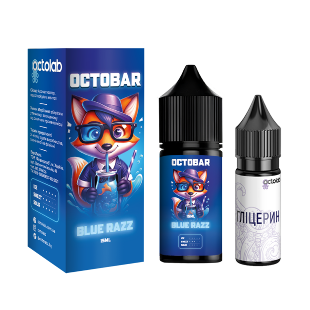 Ароматизатор Octobar NFT Blue Razz 30 мл