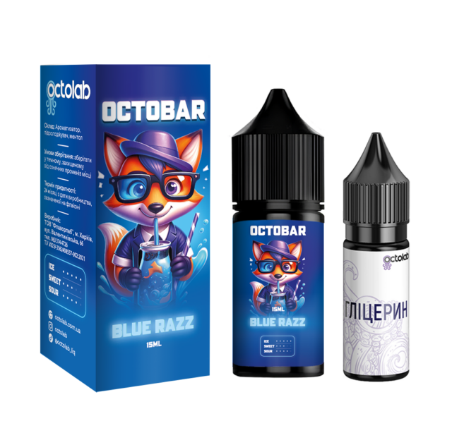 Ароматизатор Octobar NFT Blue Razz 30 мл