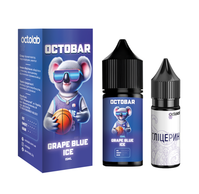 Ароматизатор Octobar NFT Grape Blue Ice 30 мл