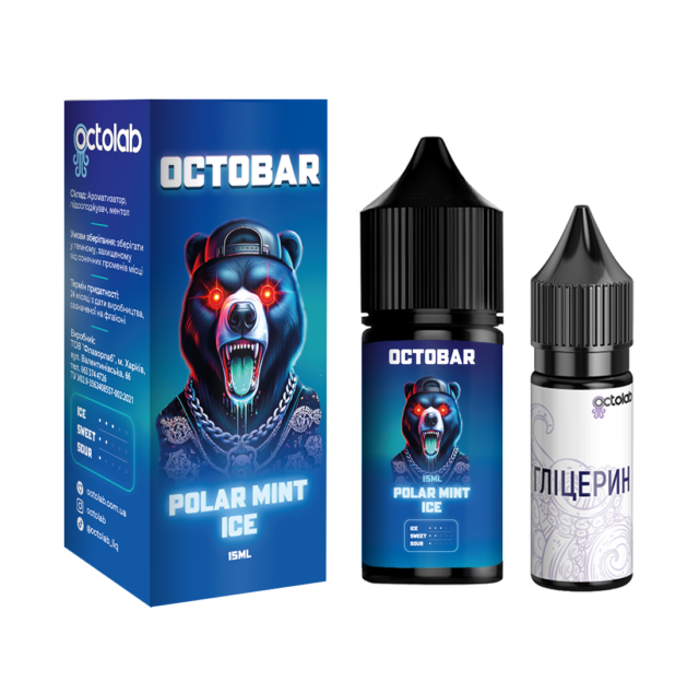 Ароматизатор Octobar NFT Polar Mint Ice 30 мл