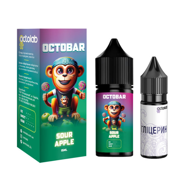 Ароматизатор Octobar NFT Sour Apple 30 мл
