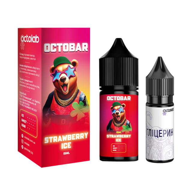Ароматизатор Octobar NFT Strawberry Ice 30 мл