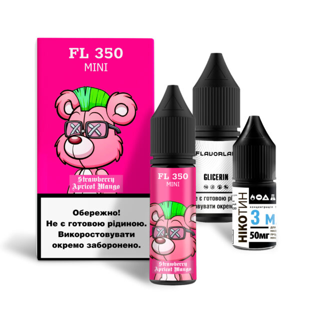 Ароматизатор FL350 mini Strawberry Apricot Mango 15 мл