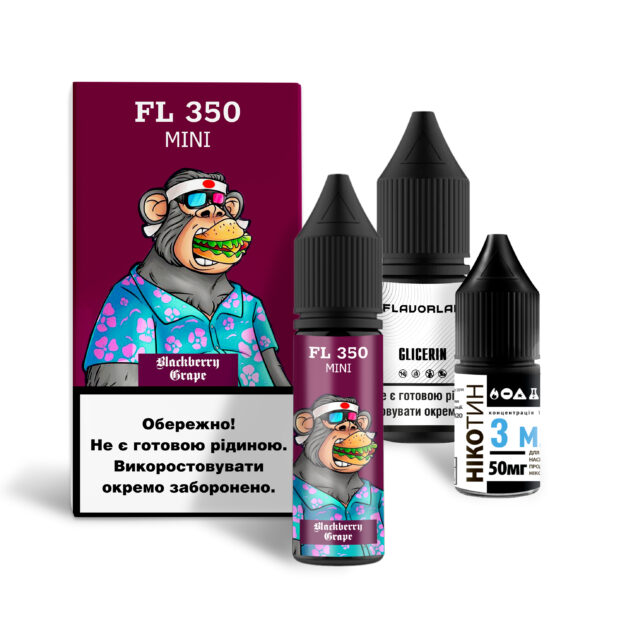 Ароматизатор FL350 mini Blackberry Grape 15 мл