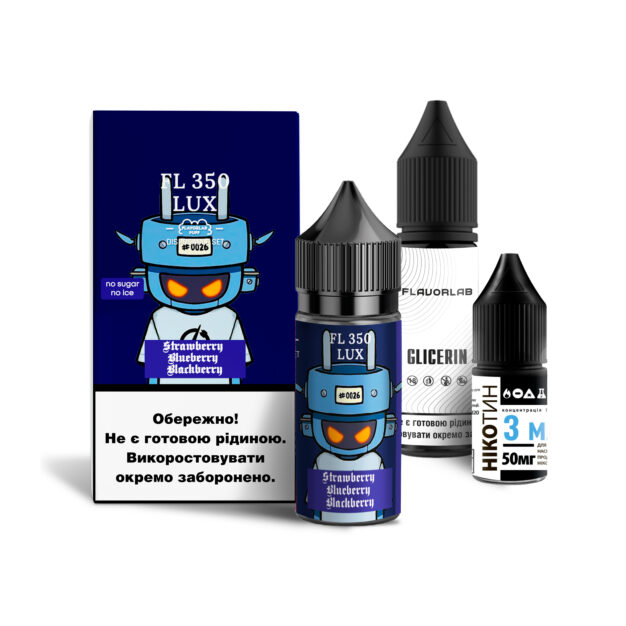 Ароматизатор FL350 Lux Strawberry Blueberry Blackberry 30 мл