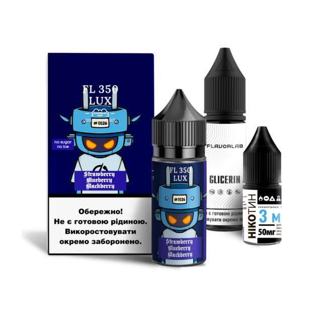 Ароматизатор FL350 Lux Strawberry Blueberry Blackberry 30 мл