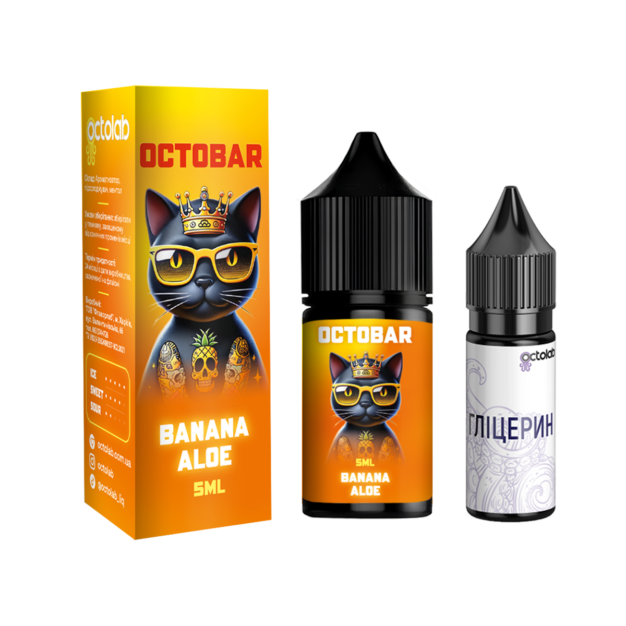 Ароматизатор Octobar NFT Banana Aloe 10 мл