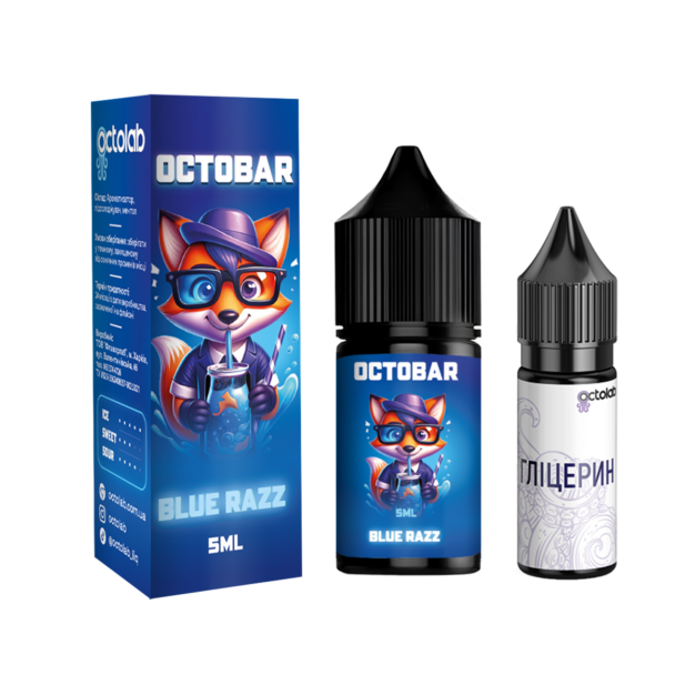 Ароматизатор Octobar NFT Blue Razz 10 мл
