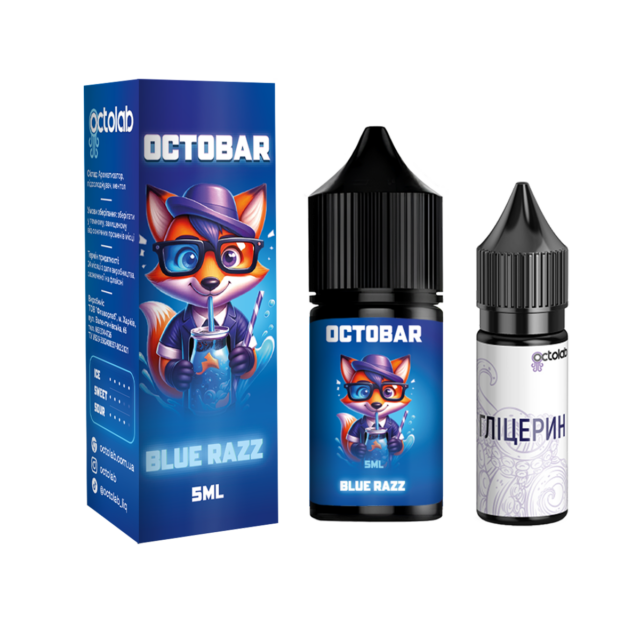 Ароматизатор Octobar NFT Blue Razz 10 мл