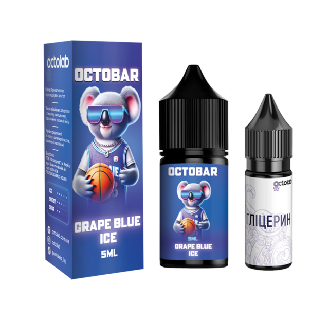 Ароматизатор Octobar NFT Grape Blue Ice 10 мл