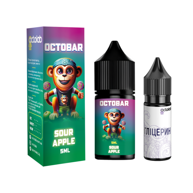 Ароматизатор Octobar NFT Sour Apple 10 мл