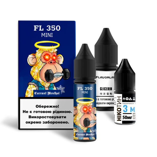 Ароматизатор FL350 mini Currant Menthol 15 мл