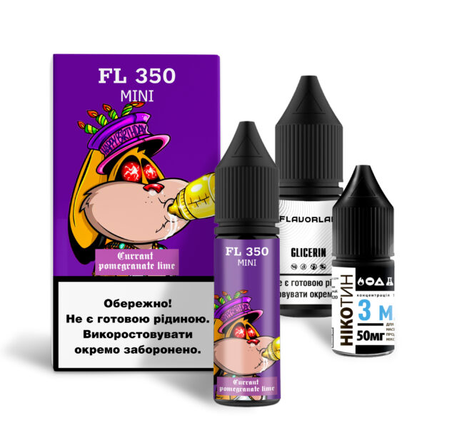 Ароматизатор FL350 mini Currant Pomegranate Lime 15 мл