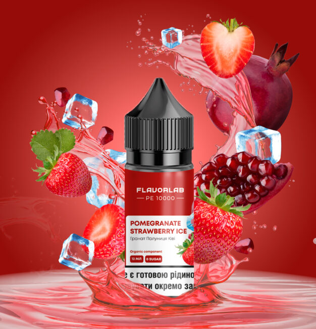 Ароматизатор PЕ 10000 Pomegranate Strawberry 30 мл