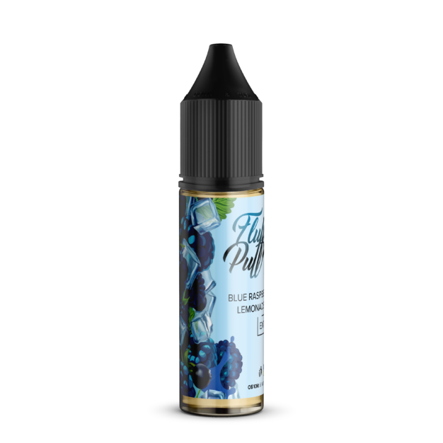 Аромaтизатор Fluffy Puff Salt Blue Raspberry Lemonade Ice 15 мл
