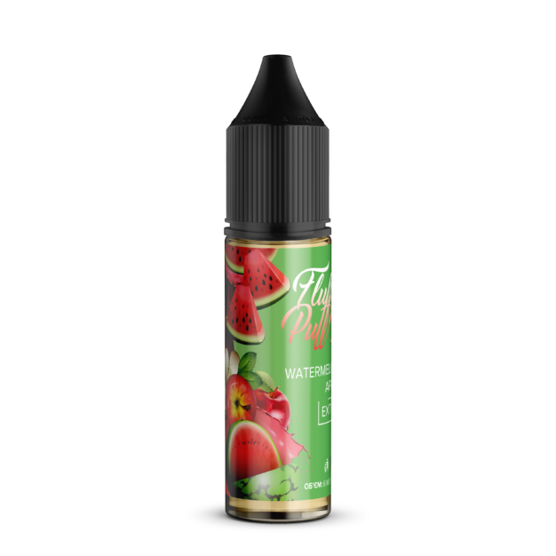Аромaтизатор Fluffy Puff Salt Watermelon Apple 15 мл