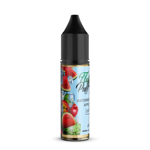 Аромaтизатор Fluffy Puff Salt Watermelon Apple Ice 15 мл