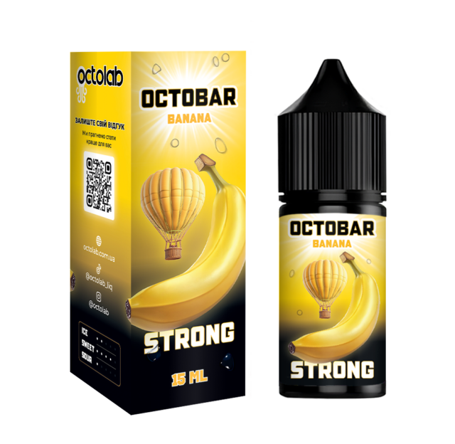 Ароматизатор Octobar Strong Banana 30 мл