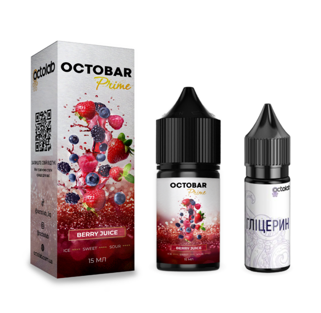 Ароматизатор Octobar Prime Berry Juice 30 мл