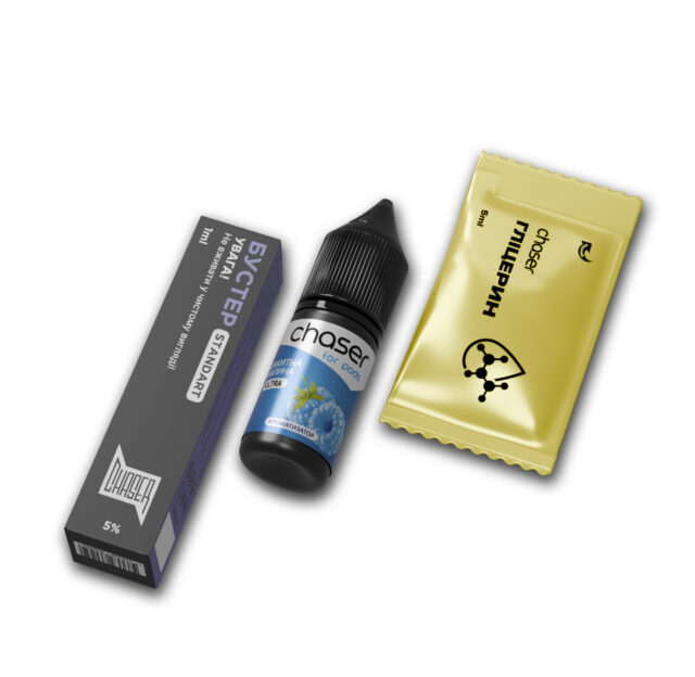 Ароматизатор Chaser For Pods Блакитна Малина 10 мл