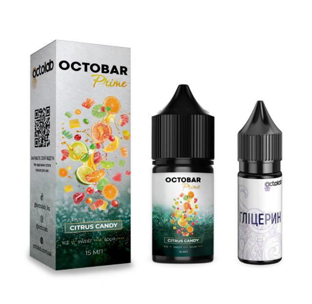 Ароматизатор Octobar Prime Citrus Candy 30 мл