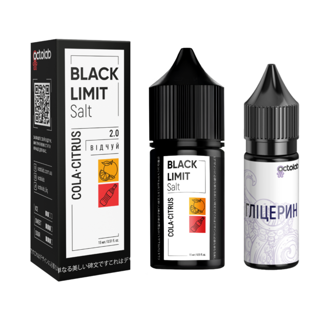 Ароматизатор Octobar Black Limit Cola Citrus 30 мл
