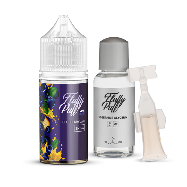 Ароматизатор Fluffy Puff Salt Blueberry Jam Extra 30 мл