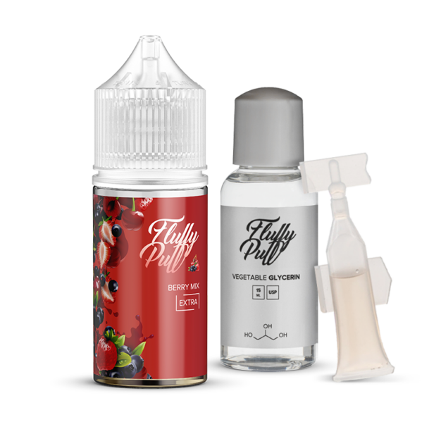 Ароматизатор Fluffy Puff Salt Berry Mix Extra 30 мл