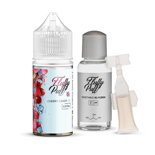 Ароматизатор Fluffy Puff Salt Cherry Candy Ice Extra 30 мл
