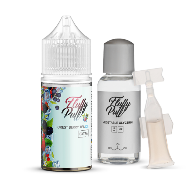 Ароматизатор Fluffy Puff Salt Forest Berry Tea Ice Extra 30 мл