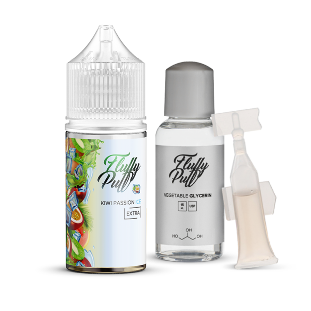 Ароматизатор Fluffy Puff Salt Kiwi Passion Ice Extra 30 мл