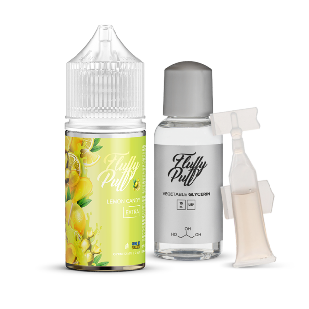 Ароматизатор Fluffy Puff Salt Lemon Candy Extra 30 мл