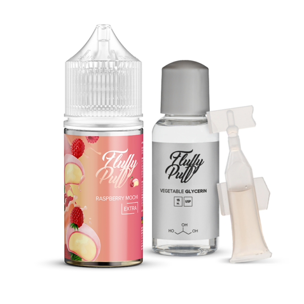 Ароматизатор Fluffy Puff Salt Raspberry Mochi Extra 30 мл