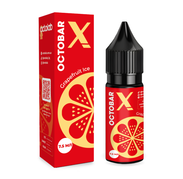 Ароматизатор Octobar X Grapefruit Ice 15ml