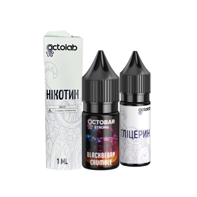 Ароматизатор Octobar Strong Blackberry Crumble 10 мл