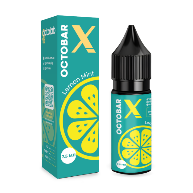 Ароматизатор Octobar X Lemon Mint 15ml