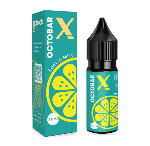 Ароматизатор Octobar X Lemon Mint 15ml
