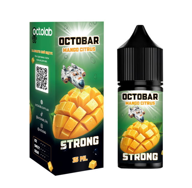 Ароматизатор Octobar Strong Mango Citrus 30 мл