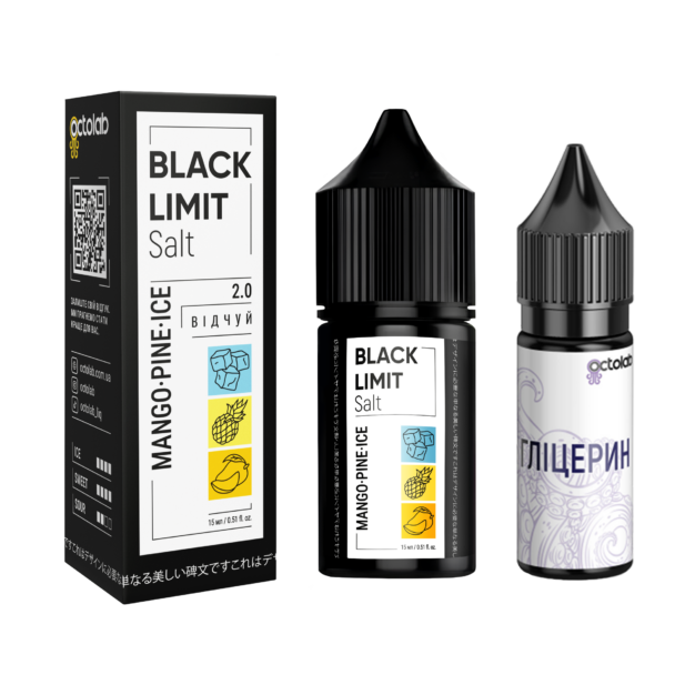 Ароматизатор Octobar Black Limit Mango Pine Ice 30 мл
